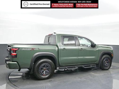 Tactical Green Metallic 2025 Nissan Frontier PRO-X