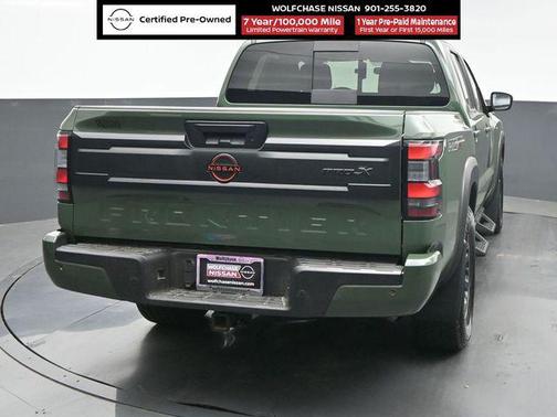 Tactical Green Metallic 2025 Nissan Frontier PRO-X