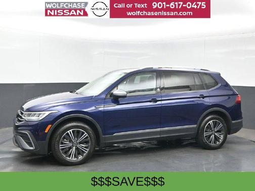 Atlantic Blue Metallic 2024 Volkswagen Tiguan 2.0T Wolfsburg Edition