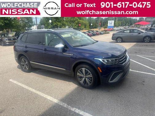Atlantic Blue Metallic 2024 Volkswagen Tiguan 2.0T Wolfsburg Edition