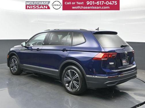 Atlantic Blue Metallic 2024 Volkswagen Tiguan 2.0T Wolfsburg Edition