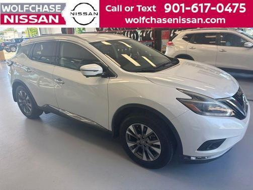 Pearl White 2018 Nissan Murano SL