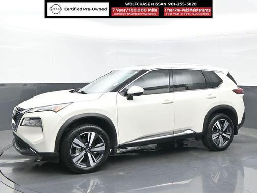 Pearl White Tricoat 2023 Nissan Rogue SL