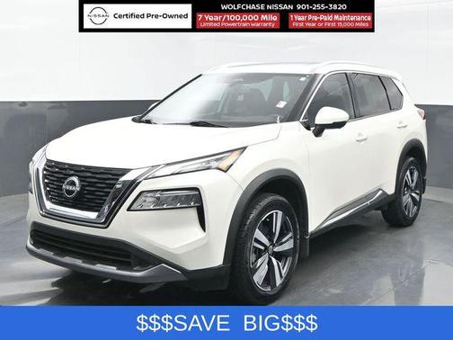 Pearl White Tricoat 2023 Nissan Rogue SL