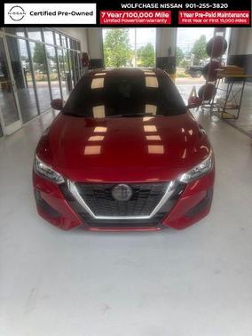 Scarlet Ember Tintcoat 2022 Nissan Sentra SV