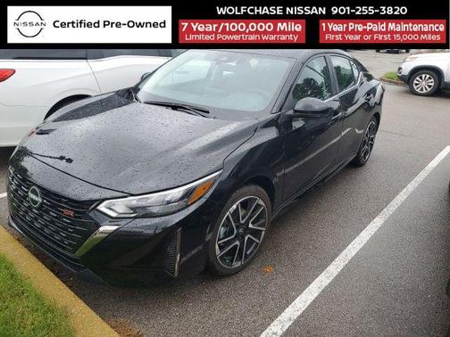 Super Black 2024 Nissan Sentra SR
