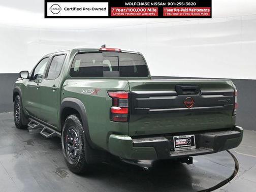 Tactical Green Metallic 2025 Nissan Frontier PRO-X