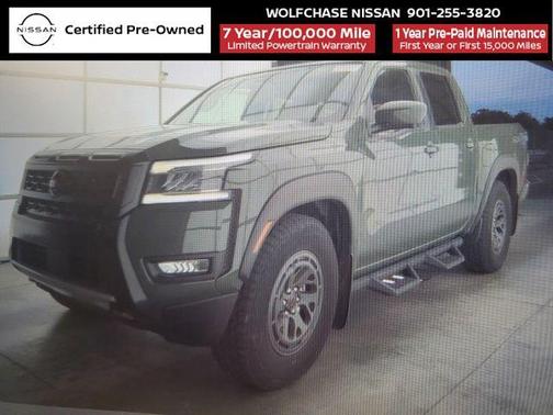 Tactical Green Metallic 2025 Nissan Frontier PRO-X