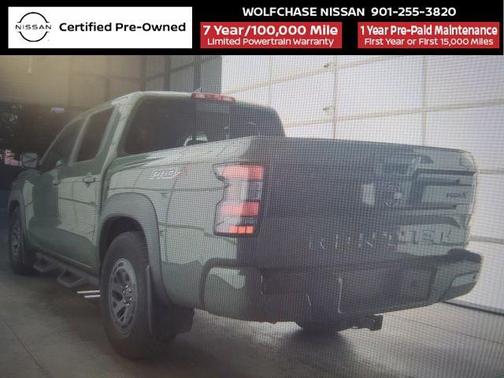 Tactical Green Metallic 2025 Nissan Frontier PRO-X