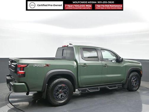 Tactical Green Metallic 2025 Nissan Frontier PRO-X