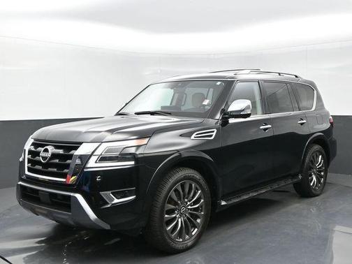 Super Black 2024 Nissan Armada Platinum