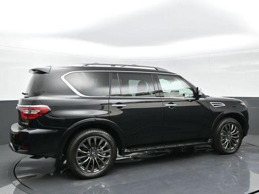 Super Black 2024 Nissan Armada Platinum