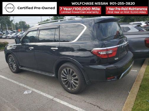 Super Black 2024 Nissan Armada Platinum