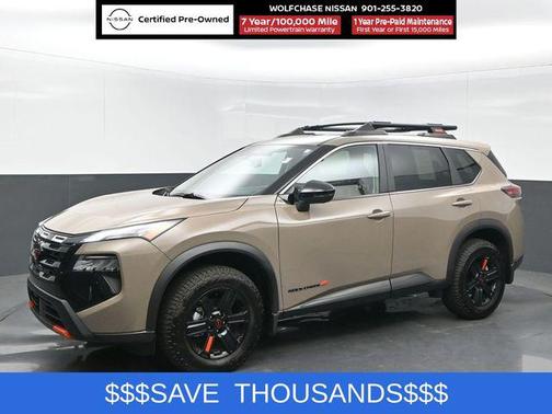 Baja Storm Metallic 2025 Nissan Rogue Rock Creek