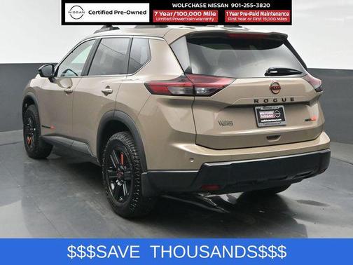 Baja Storm Metallic 2025 Nissan Rogue Rock Creek