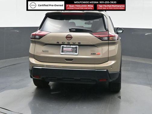 Baja Storm Metallic 2025 Nissan Rogue Rock Creek