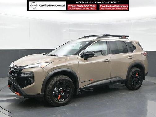 Baja Storm Metallic 2025 Nissan Rogue Rock Creek