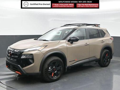 Baja Storm Metallic 2025 Nissan Rogue Rock Creek
