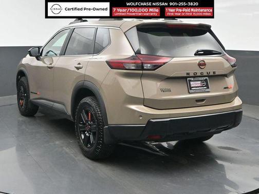 Baja Storm Metallic 2025 Nissan Rogue Rock Creek