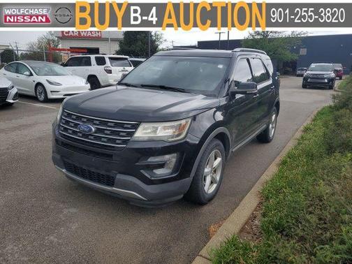 Shadow Black 2017 Ford Explorer XLT