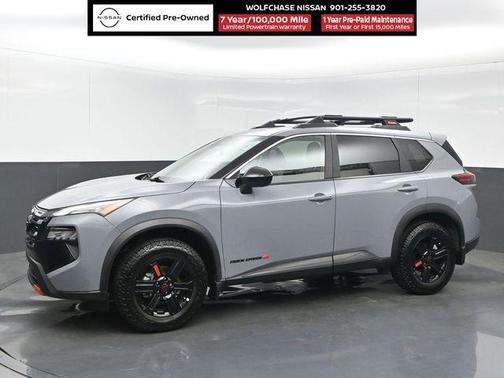 Boulder Gray Pearl 2025 Nissan Rogue Rock Creek