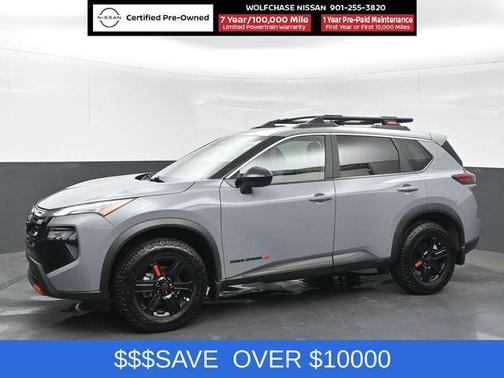 Boulder Gray Pearl 2025 Nissan Rogue Rock Creek