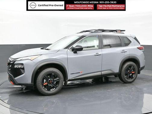 Boulder Gray Pearl 2025 Nissan Rogue Rock Creek