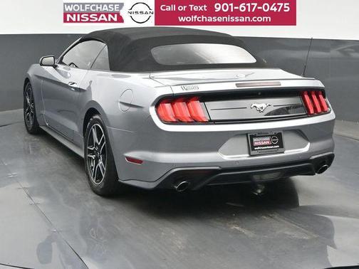 Iconic Silver Metallic 2021 Ford Mustang EcoBoost Premium