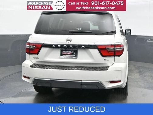 Aspen White Tricoat 2023 Nissan Armada SL