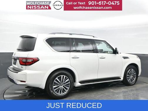 Aspen White Tricoat 2023 Nissan Armada SL