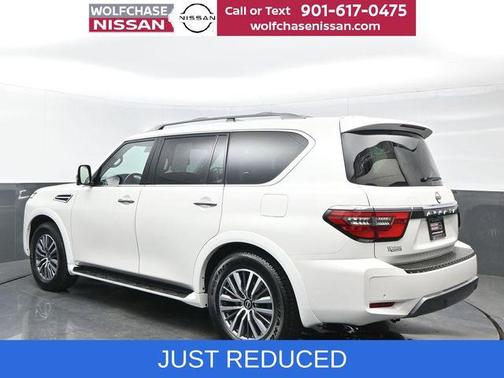 Aspen White Tricoat 2023 Nissan Armada SL