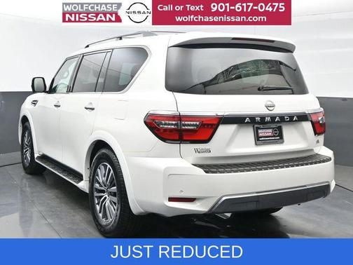 Aspen White Tricoat 2023 Nissan Armada SL