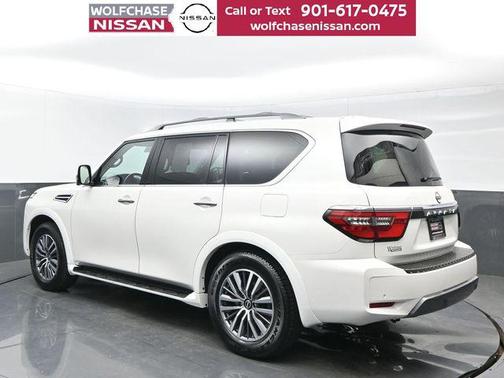 Aspen White Tricoat 2023 Nissan Armada SL