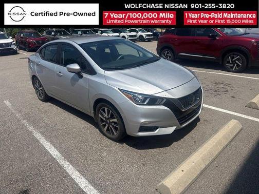 Brilliant Silver Metallic 2022 Nissan Versa 1.6 SV