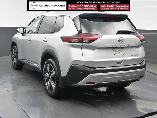 Brilliant Silver Metallic 2023 Nissan Rogue Platinum