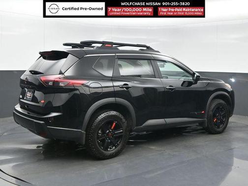 Super Black 2025 Nissan Rogue Rock Creek