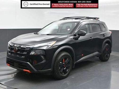Super Black 2025 Nissan Rogue Rock Creek