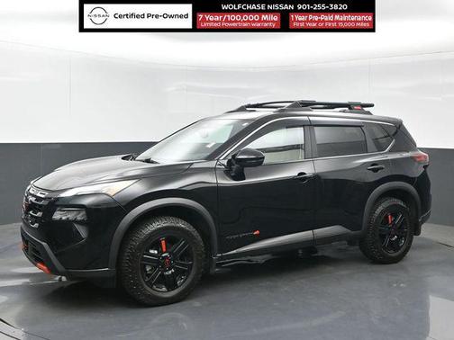Super Black 2025 Nissan Rogue Rock Creek