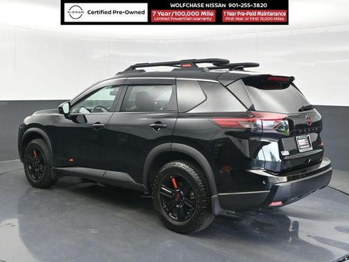 Super Black 2025 Nissan Rogue Rock Creek