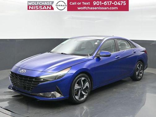 Intense Blue 2022 Hyundai ELANTRA Limited