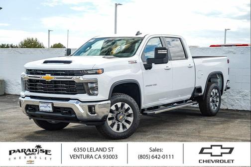 Summit White 2026 Chevrolet Silverado 2500 LT