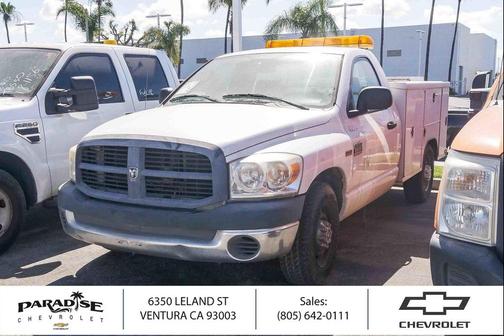 Bright White Clearcoat 2007 Dodge Ram 2500 ST