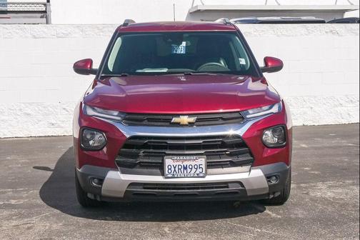 Crimson Metallic 2022 Chevrolet Trailblazer LT
