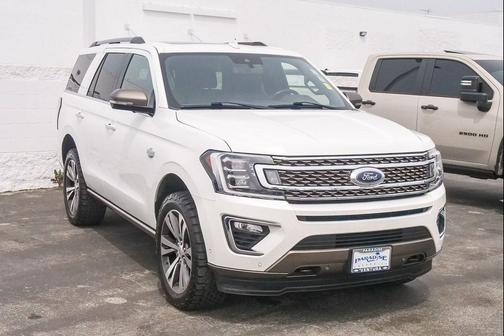 Star White Metallic Tri-Coat 2021 Ford Expedition King Ranch