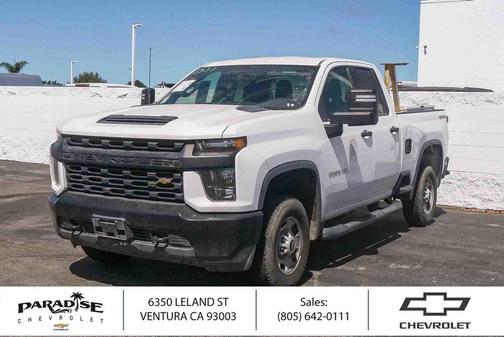 Summit White 2020 Chevrolet Silverado 2500 WT