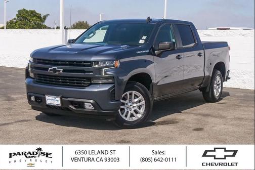 Shadow Gray Metallic 2021 Chevrolet Silverado 1500 RST