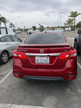 Scarlet Ember 2018 Nissan Sentra SR