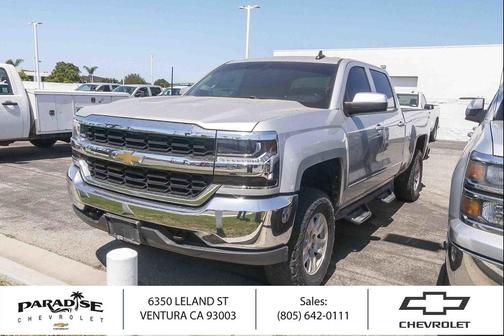 Silver Ice Metallic 2018 Chevrolet Silverado 1500 1LT