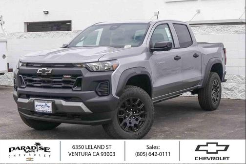 Sterling Gray Metallic 2026 Chevrolet Colorado Trail Boss