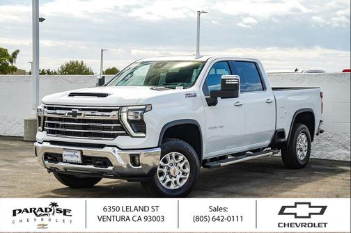 Summit White 2026 Chevrolet Silverado 2500 LTZ